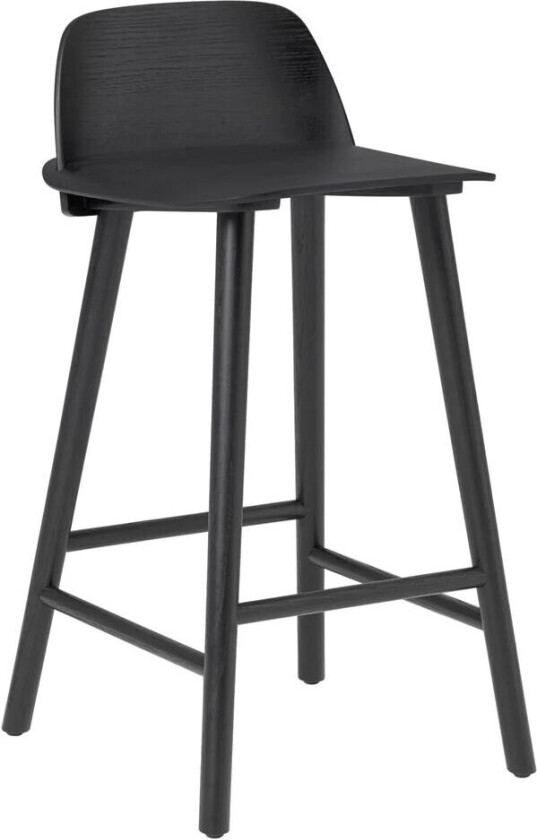 Nerd barstol 65 cm svart