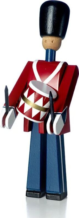 Bilde av Kay Bojesen trommeslager rød-blå