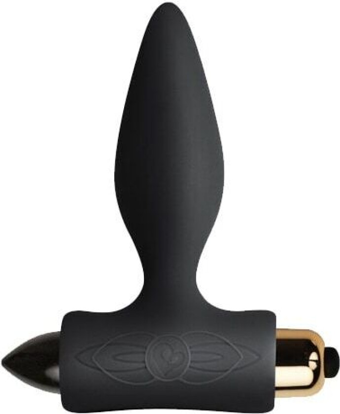 Rocks Off Petite Sensations Plug Black Analplugg med vibrator