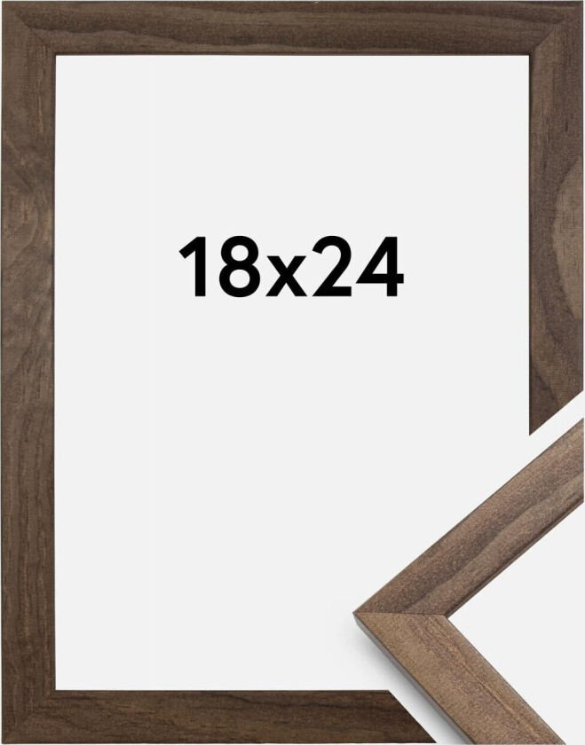Ramme Stilren Valnøtt 18x24 Cm