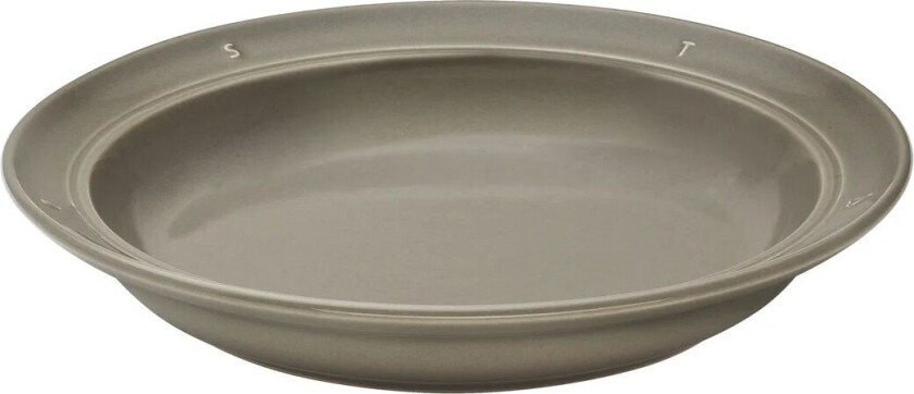 Boussole tallerken dyp Ø24 cm Graphite grey