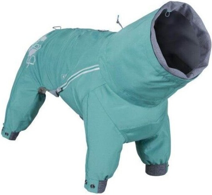 Hurtta Mudventure ECO Hundeoverall Turkos (55M)