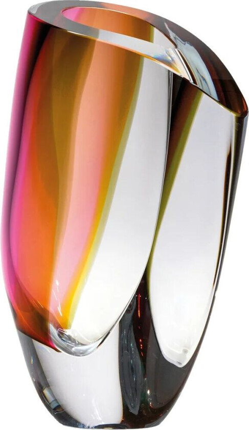 Mirage vase 31 cm Grå-rød