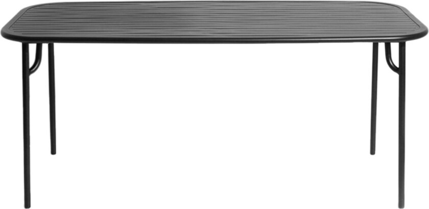 Week-End Medium Rectangular Table / Black