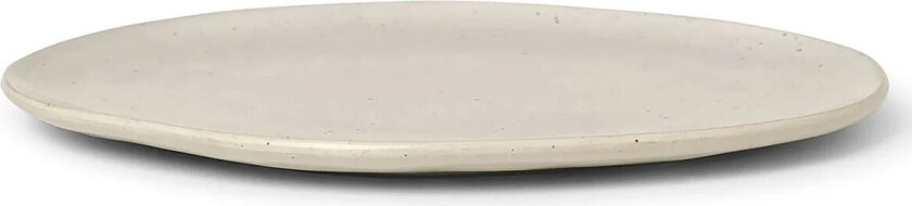 Flow tallerken 27 cm Off-white speckle