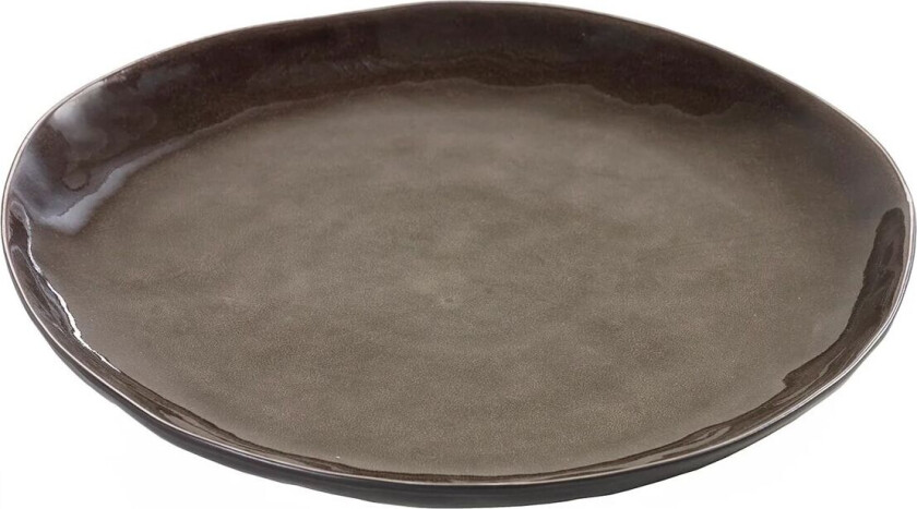 Pure tallerken 28 cm Grey