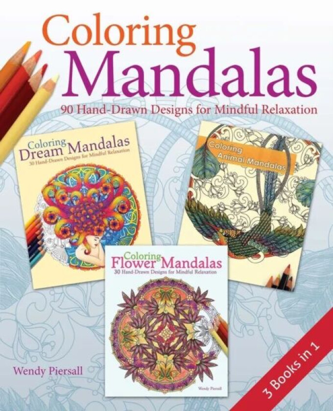Coloring Mandalas 3-in-1 Pack av Wendy Piersall