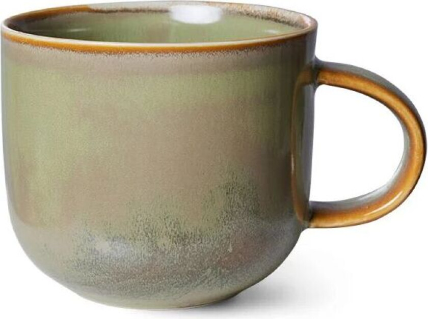 Home Chef kopp med hank 32 cl Moss green