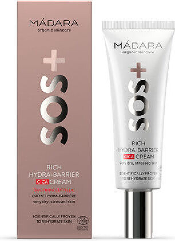 Mádara Madara Sos Rich Hydra-Barrier Cica Cream - 40 ml