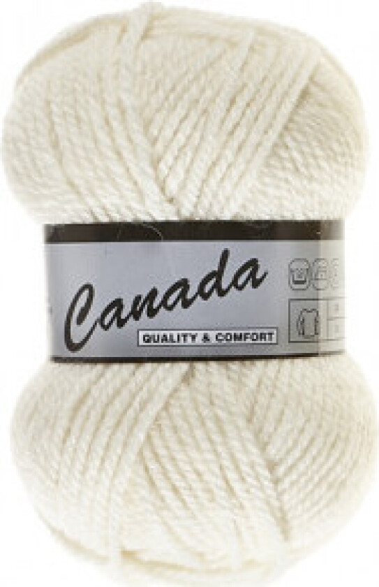 Lammy Canada Garn Unicolour 016 Natur