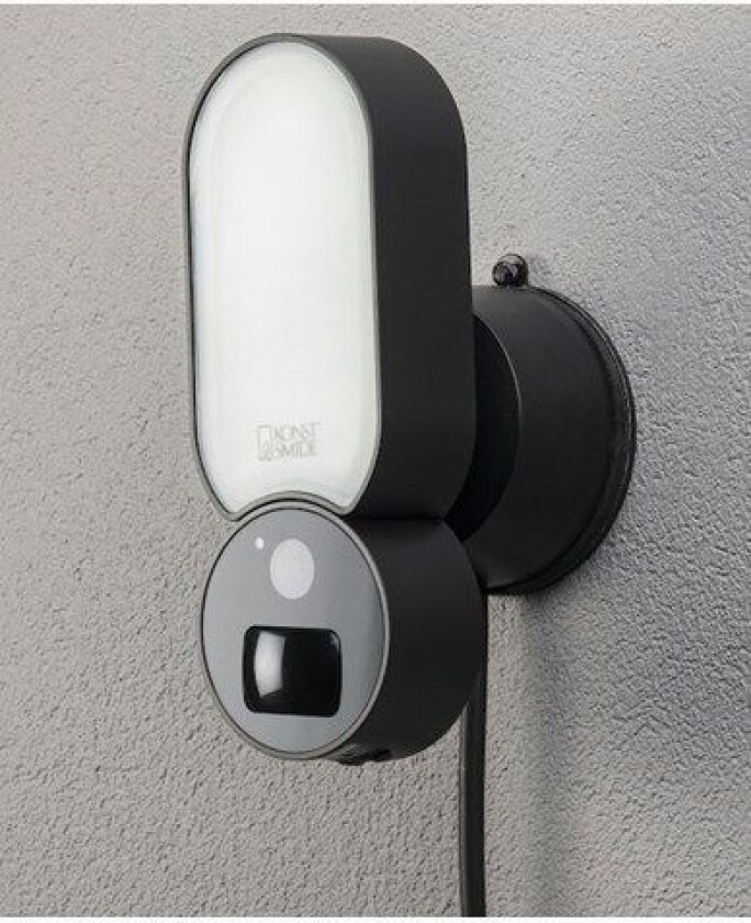 Smartlight 5W / 12V svart, Kamera, Høyttaler. Mikr