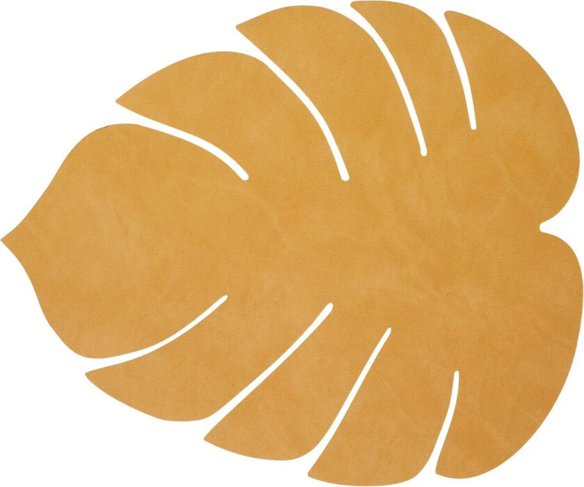 Lind DNA Monstera Leaf Nupo spisebrikke L Burned curry
