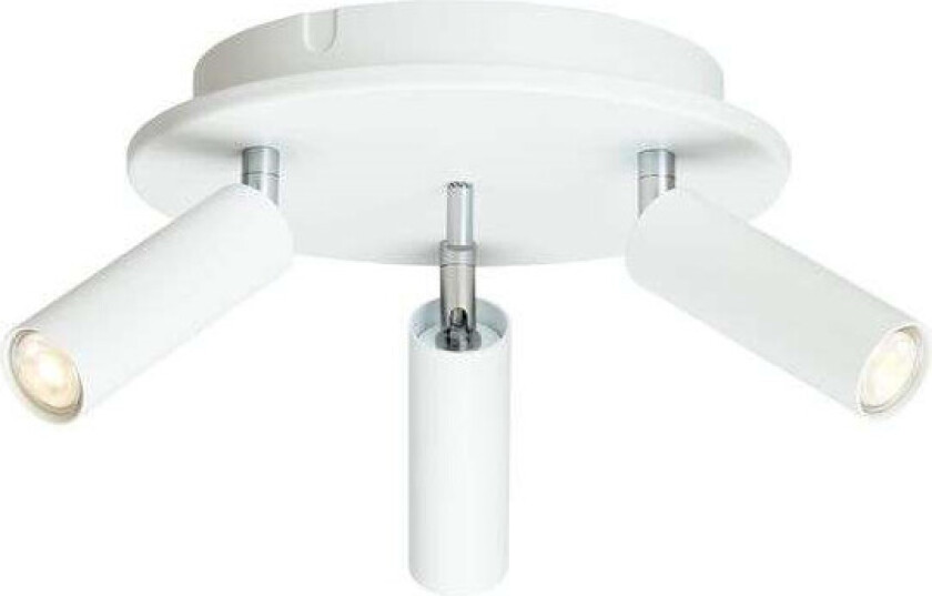Cato Slim rund takspotlight 3 Matt hvit-LED