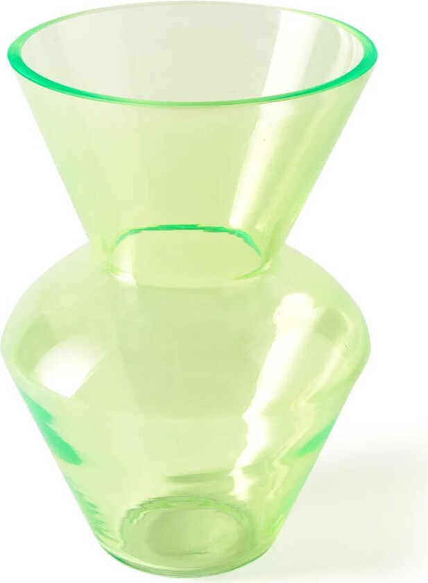 Fat neck vase S 35 cm Grønn