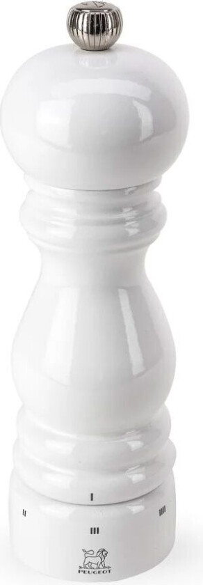 Paris pepperkvern 18 cm hvit