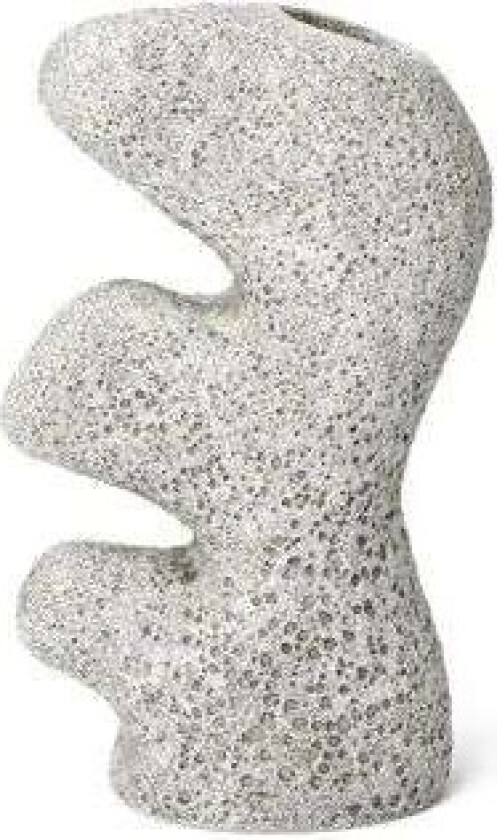 Yara vase small Grey Pumice