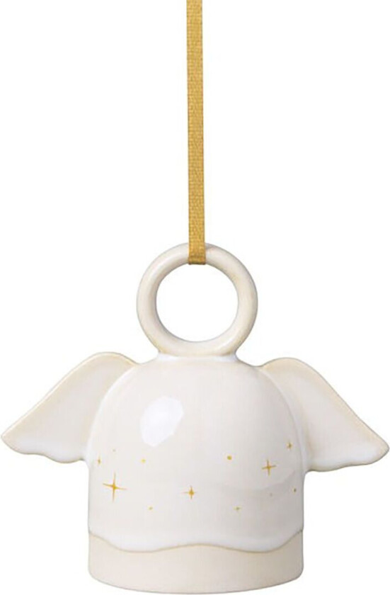 Winter Glow juletreanheng engel Hvit-beige