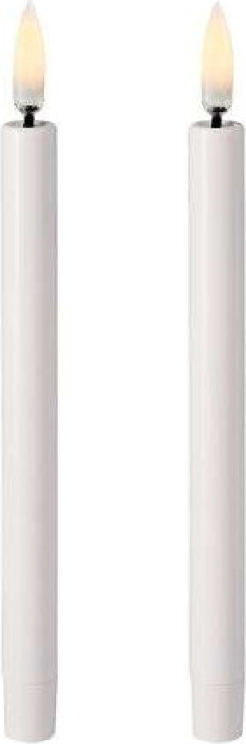 Uyuni LED Kronelys Mini hvit Ø 1,3 cm 2-pakning 13,8 cm