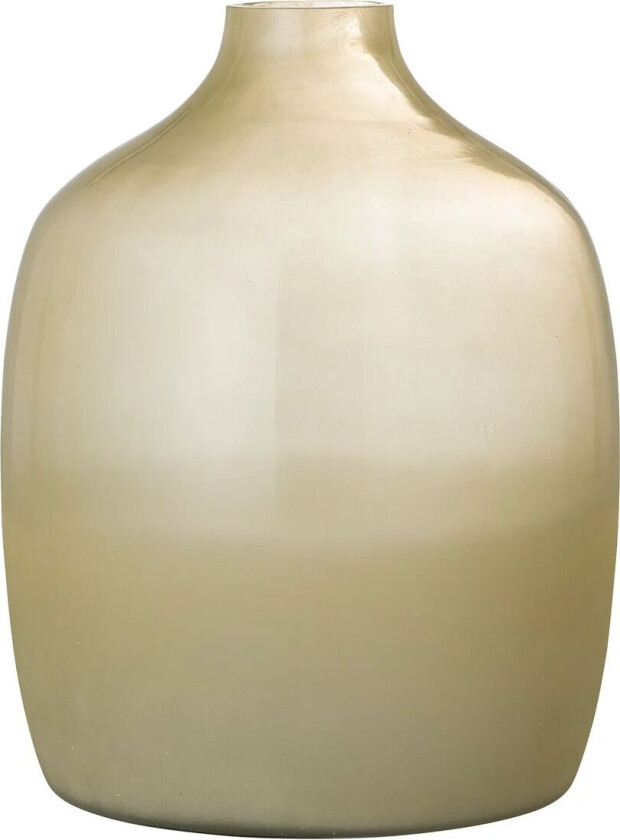 Idima glassvase 30 cm Gul