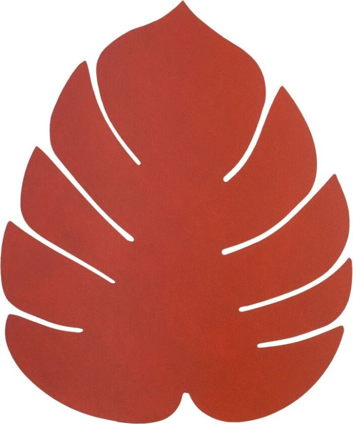 Lind DNA Monstera Leaf Nupo glassunderlag Sienna