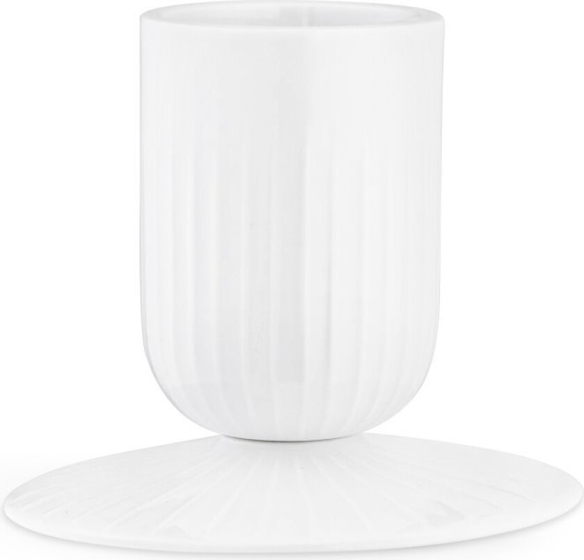 Hammershøi kubbelysestake Ø5 cm Hvit