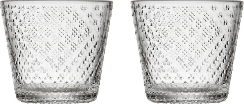 iittala Tundra drikkeglass 29 cl 2-pakning Klar