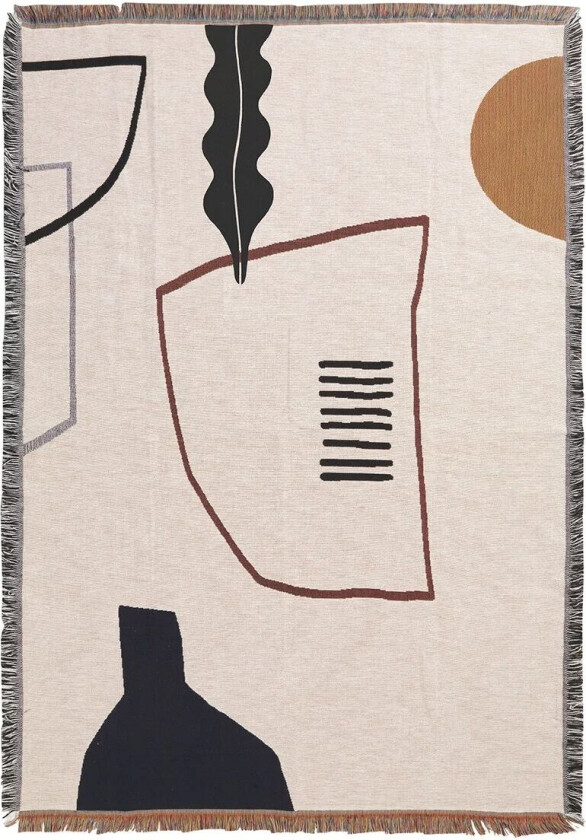 Mirage pledd 120x170 cm Off white