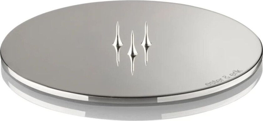 ester & erik lysfat Ø12 cm blank Silver