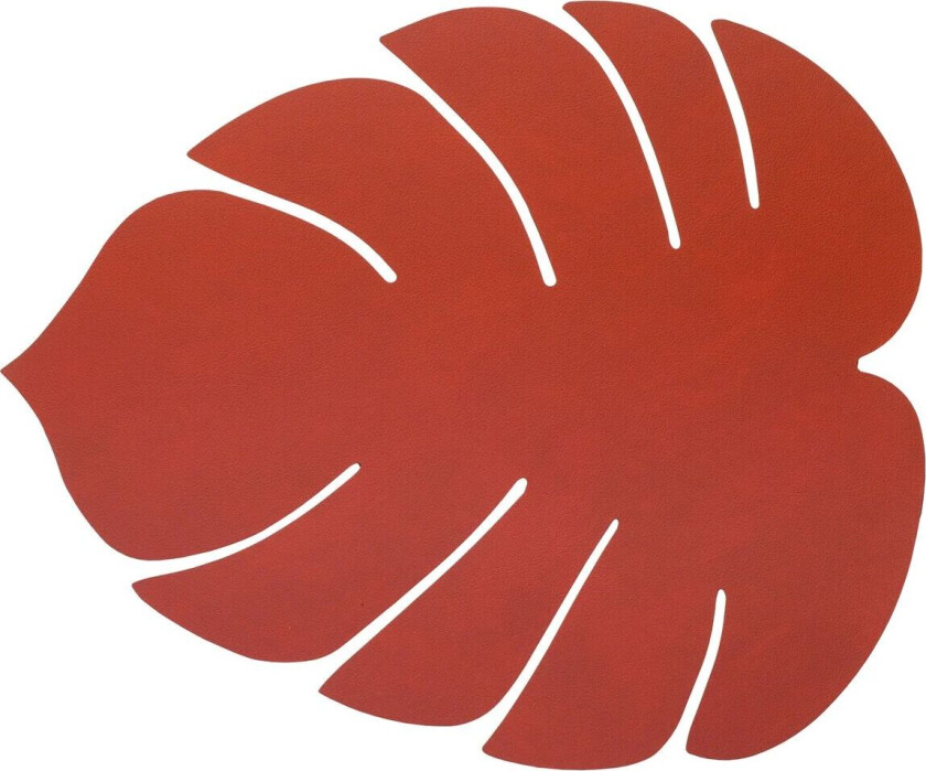 Lind DNA Monstera Leaf Nupo spisebrikke L Sienna
