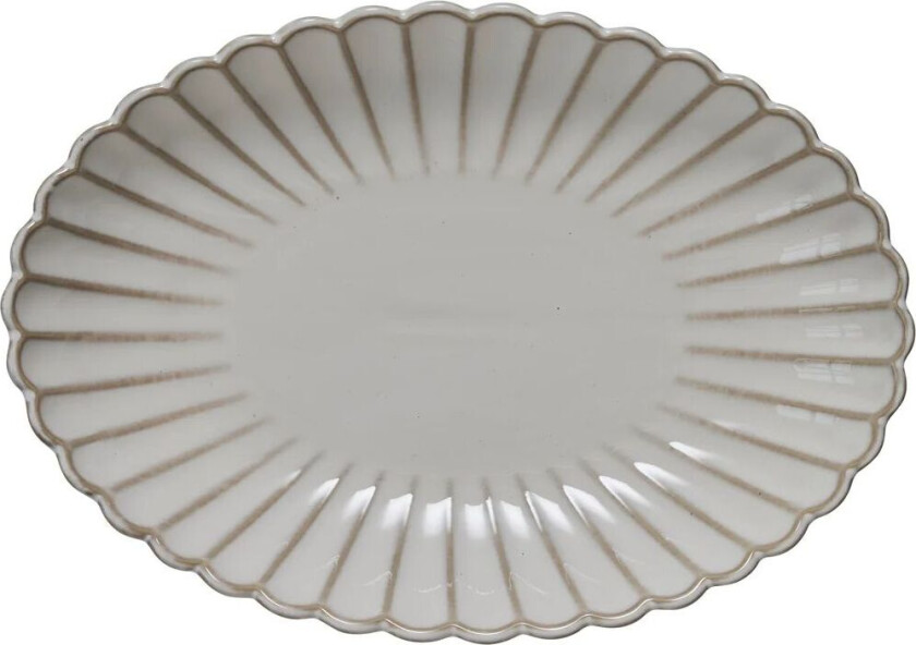 Camille fat 22,5x15,5 cm Off White