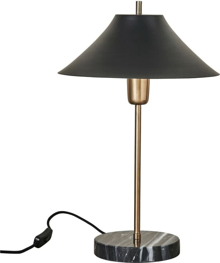 Sofia bordlampe 52 cm Black-Light Gold