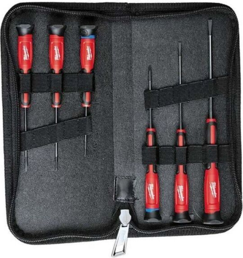 Precision Presisjonsskrutrekkersett 6-pakning