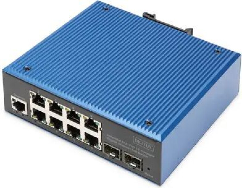Digitus Dn-651157 8xge Poe 2xsfp L2 Managed Switch