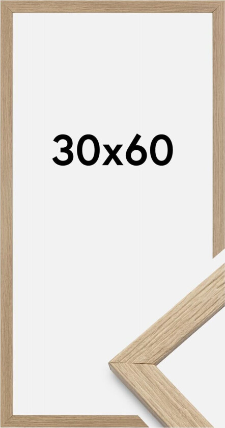 Ramme Stilren Eik 30x60 Cm