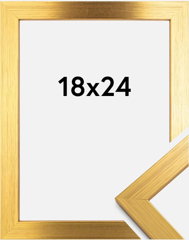 Ramme Gold Wood 18x24 Cm