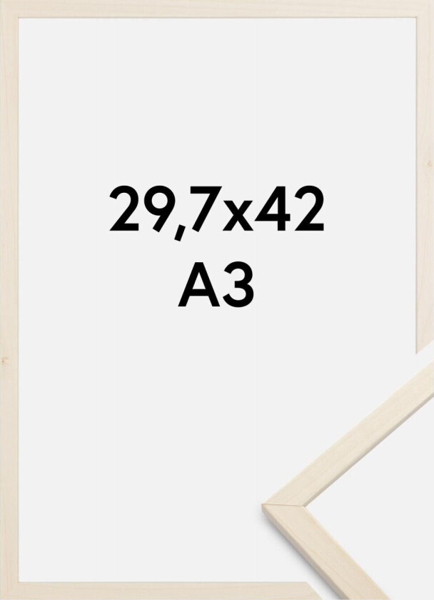 Ramme Edsbyn Lønn 29,7x42 Cm (A3)