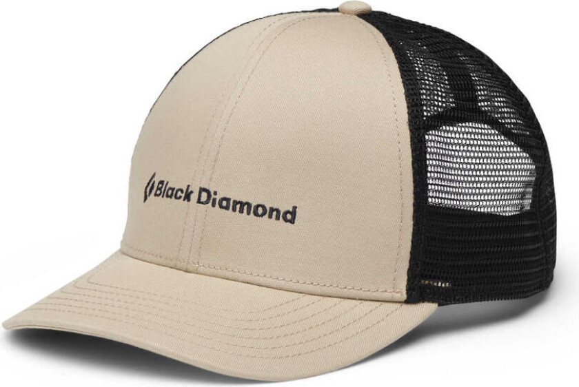 Men's Trucker Hat Khaki-Black-Bd Wordmark One Size, Khaki-Black-BD Wordmark