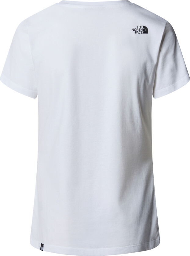 Women's Simple Dome T-Shirt Tnf White S, Tnf White