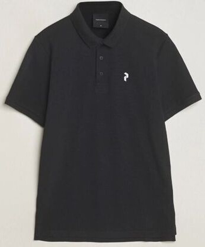 Classic Cotton Polo Black