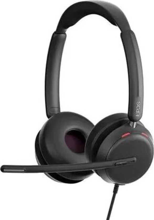 Epos Impact 860 Hodesett Usb-a, Usb-c Optimert For Uc Stereo Svart