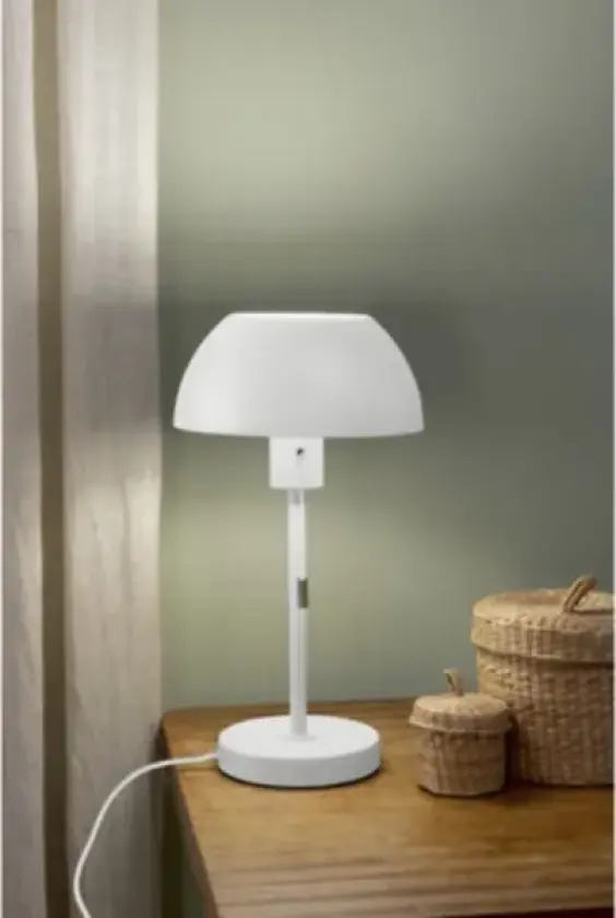 AIRAM Urban Bordlampe E27 Hvit