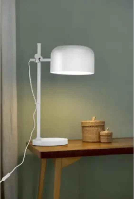 AIRAM Urban Justerbar Bordlampe E27 Hvit