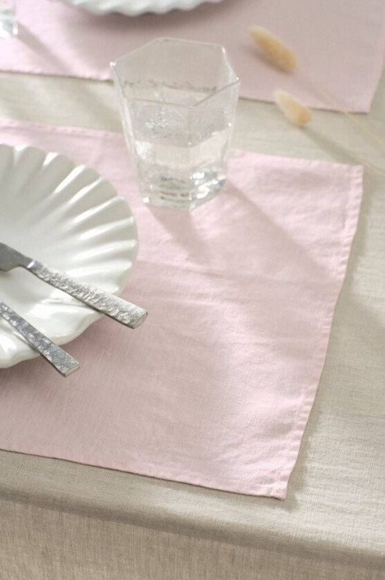 bordbrikke 4-pk Rosa