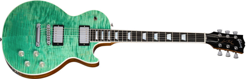 Les Paul Modern Figured Seafoam Green