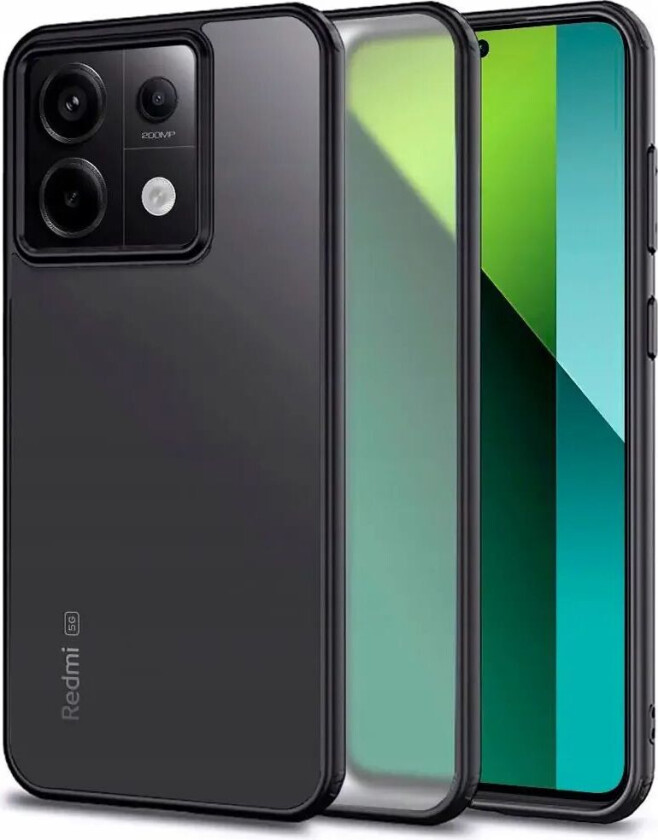 Tech-Protect Xiaomi Redmi Note 13 Pro (5G) Tech-Protect Magmat Deksel - Matt Svart