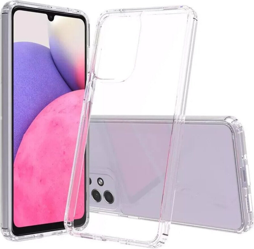 Samsung Galaxy A33 (5G) Akryl Bumper Bakdeksel - Gjennomsiktig