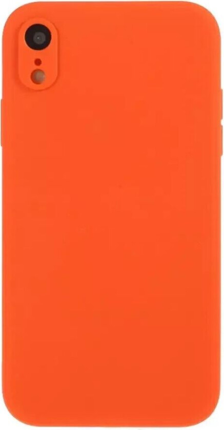 iPhone XR Silikon Deksel - Oransje