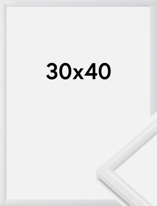 Ramme Newline Hvit 30x40 Cm