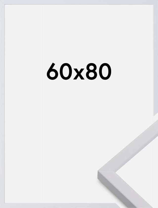 Ramme Exklusiv Hvit 60x80 Cm