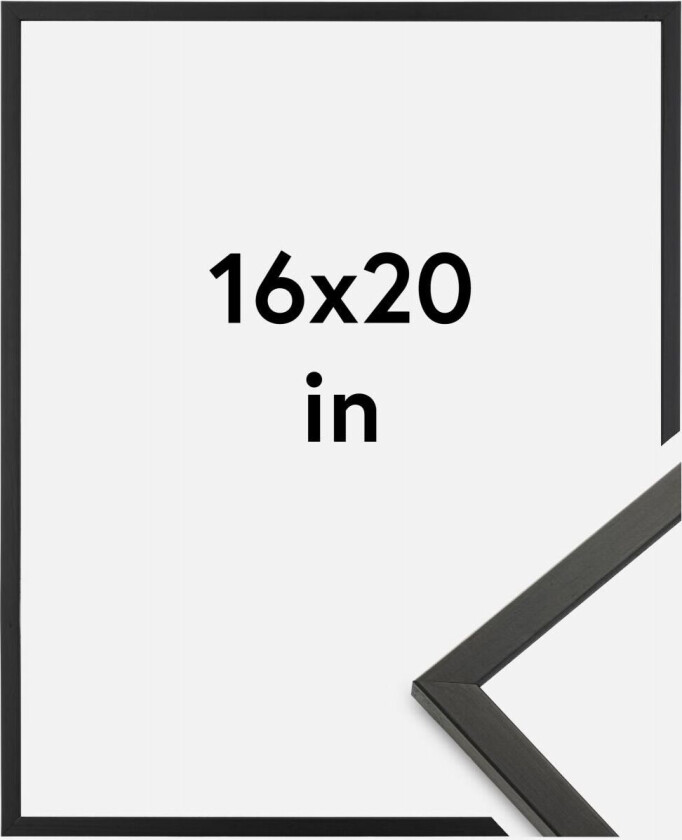 Ramme Galant Svart 16x20 Inches (40,64x50,8 Cm)